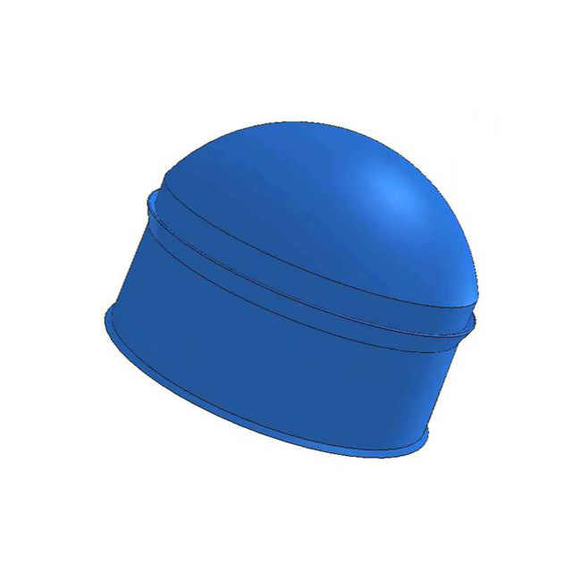 Plunger, 2.5oz., 6oz., 8oz., 12oz., Blue, LDPE, (QTY=1000)